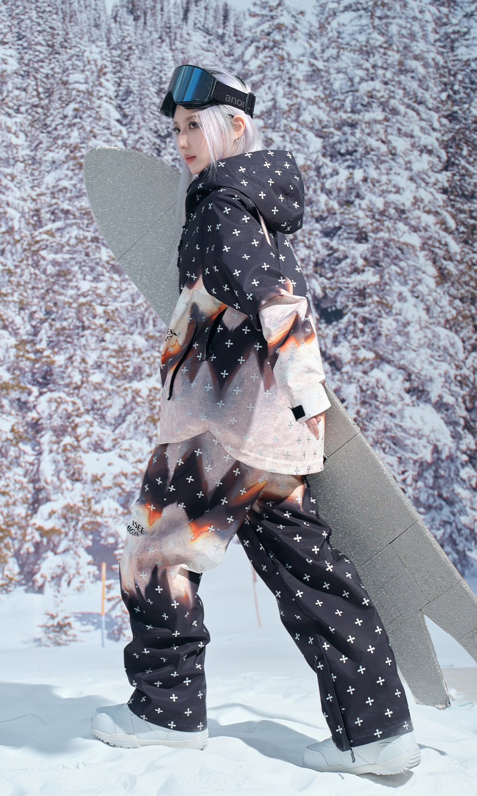 ISEE MIGGA Burning Embers Ski Suit