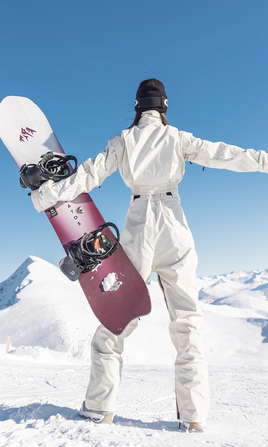 ISEE MIGGA Velvet Quilted Ski Suit