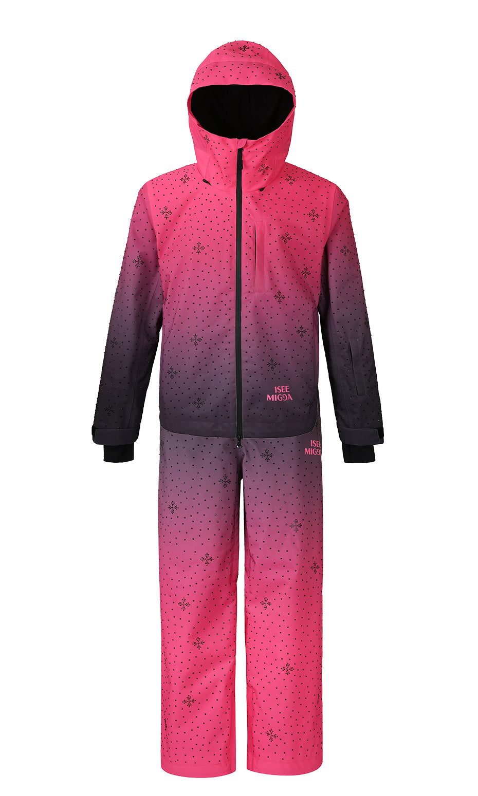 ISEE MIGGA Shadow Barbie Cross Diamond Ski Suit